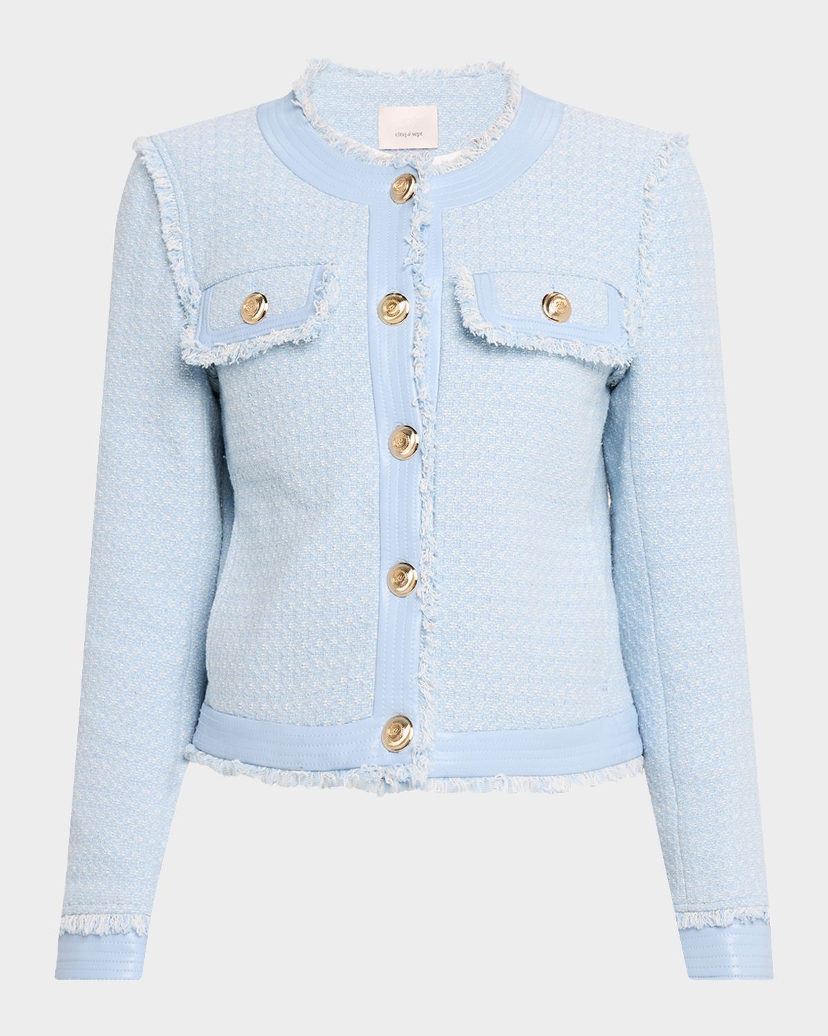 Cinq a Sept Birdseye Tweed Jacket