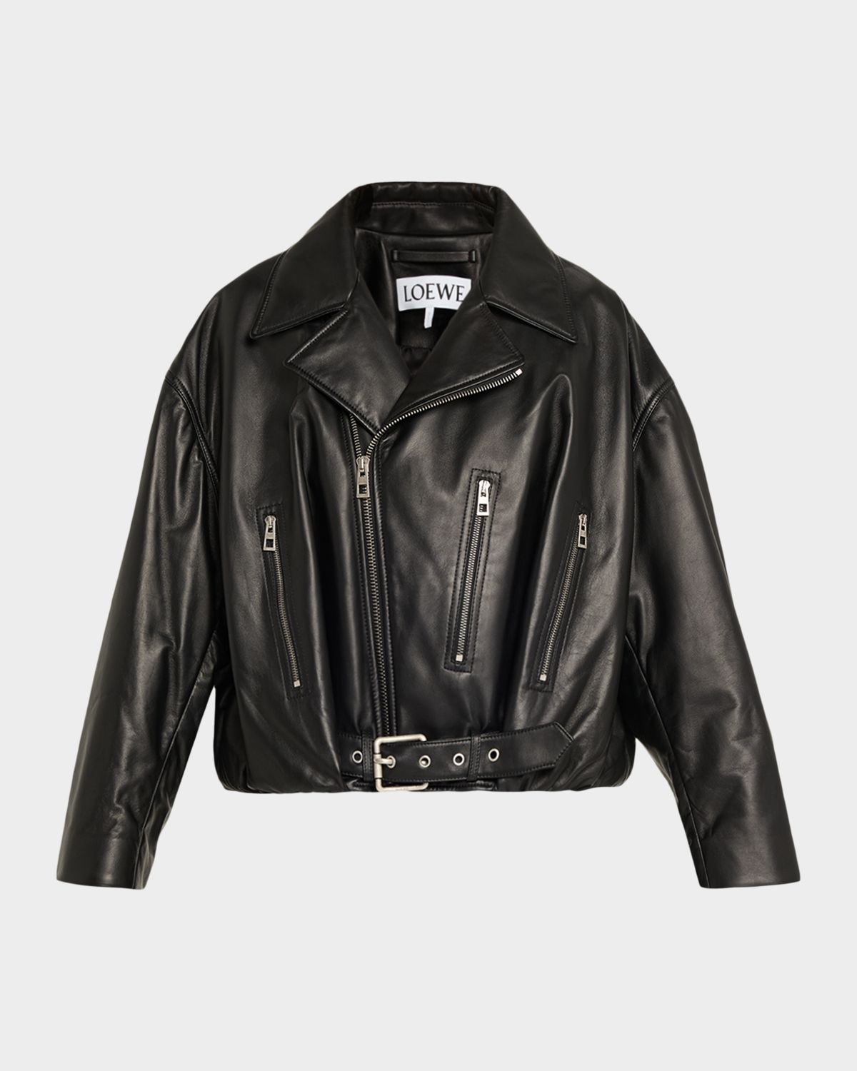 Loewe Short Nappa Lambskin Biker Jacket
