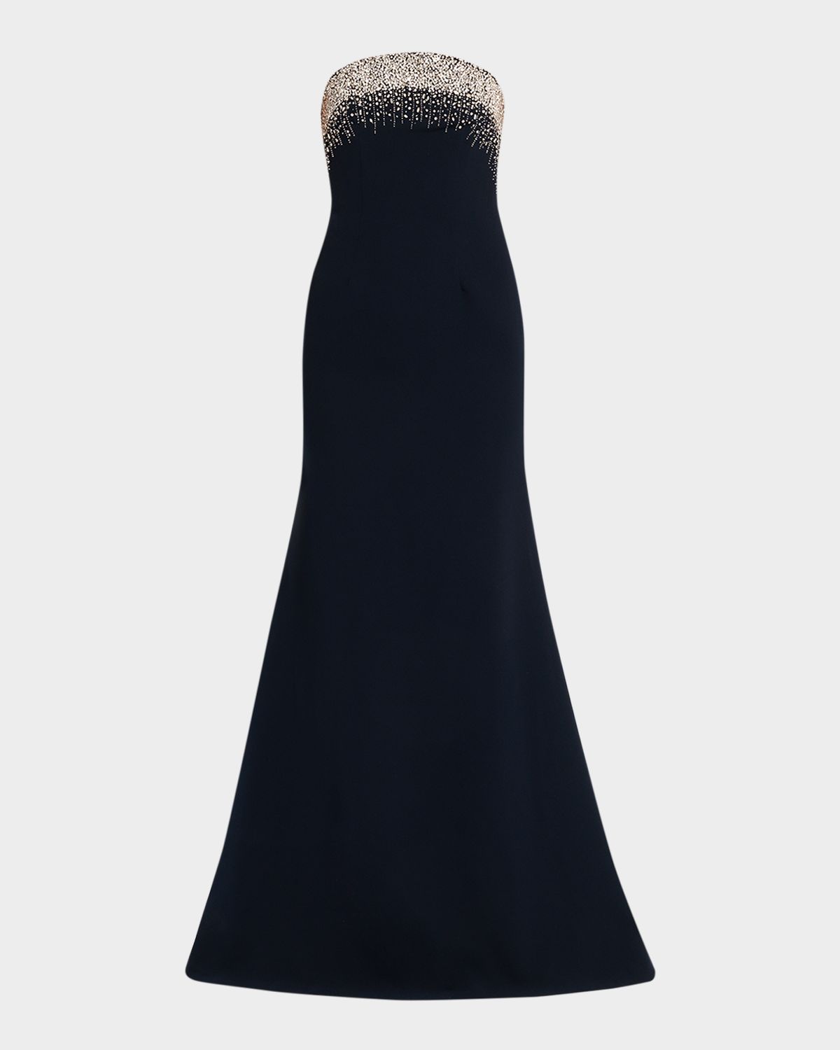 Naeem Khan Crystal Embroidered Strapless Trumpet Gown | Thumbnail 6 Naeem Khan Crystal Embroidered Strapless Trumpet Gown | Thumbnail 6
