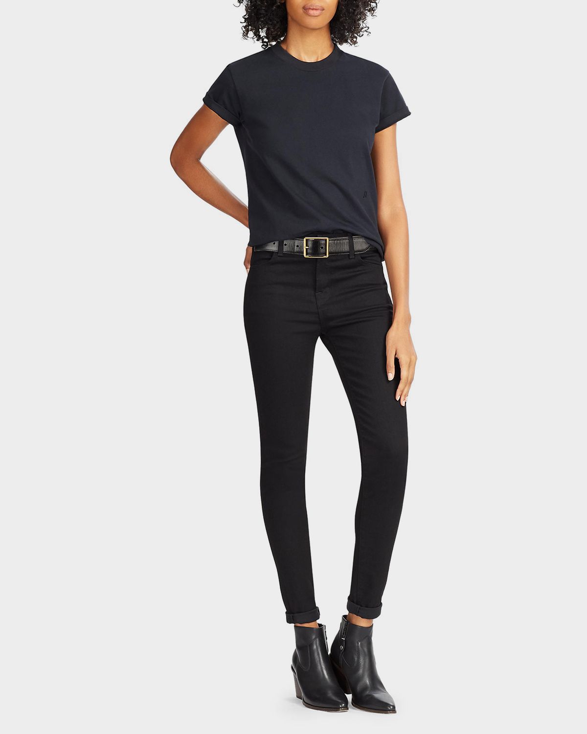 Nili Lotan Gabriele Calfskin Leather Belt