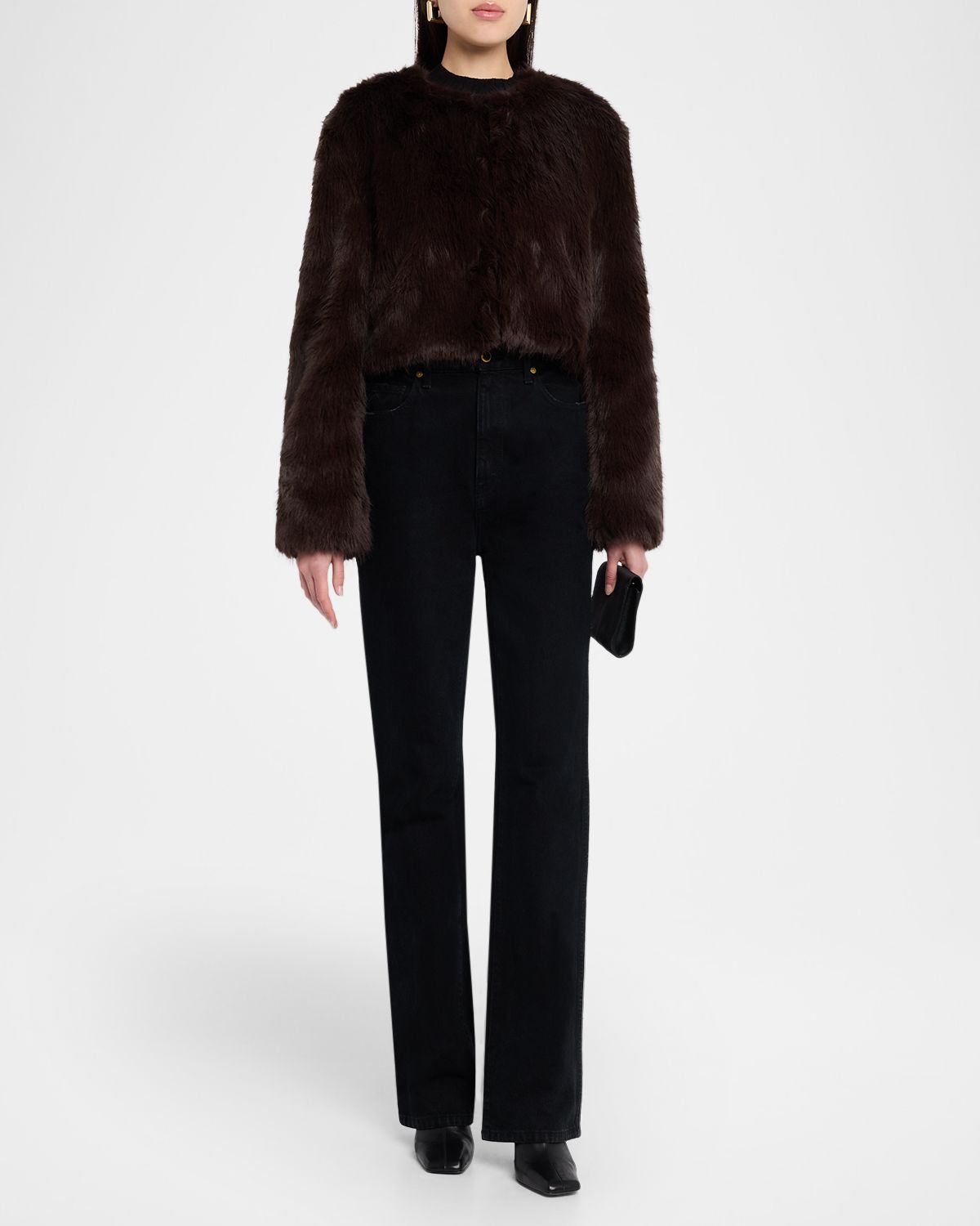 STAUD Casimira Faux Fur Jacket | Thumbnail 5