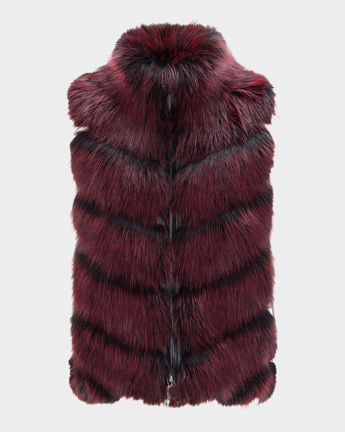 Lyla Grant Fur-Free Quilted Faux Fox Vest | Thumbnail 5