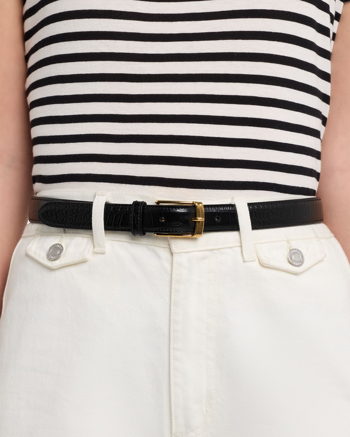Nili Lotan Gabriele Suede Belt