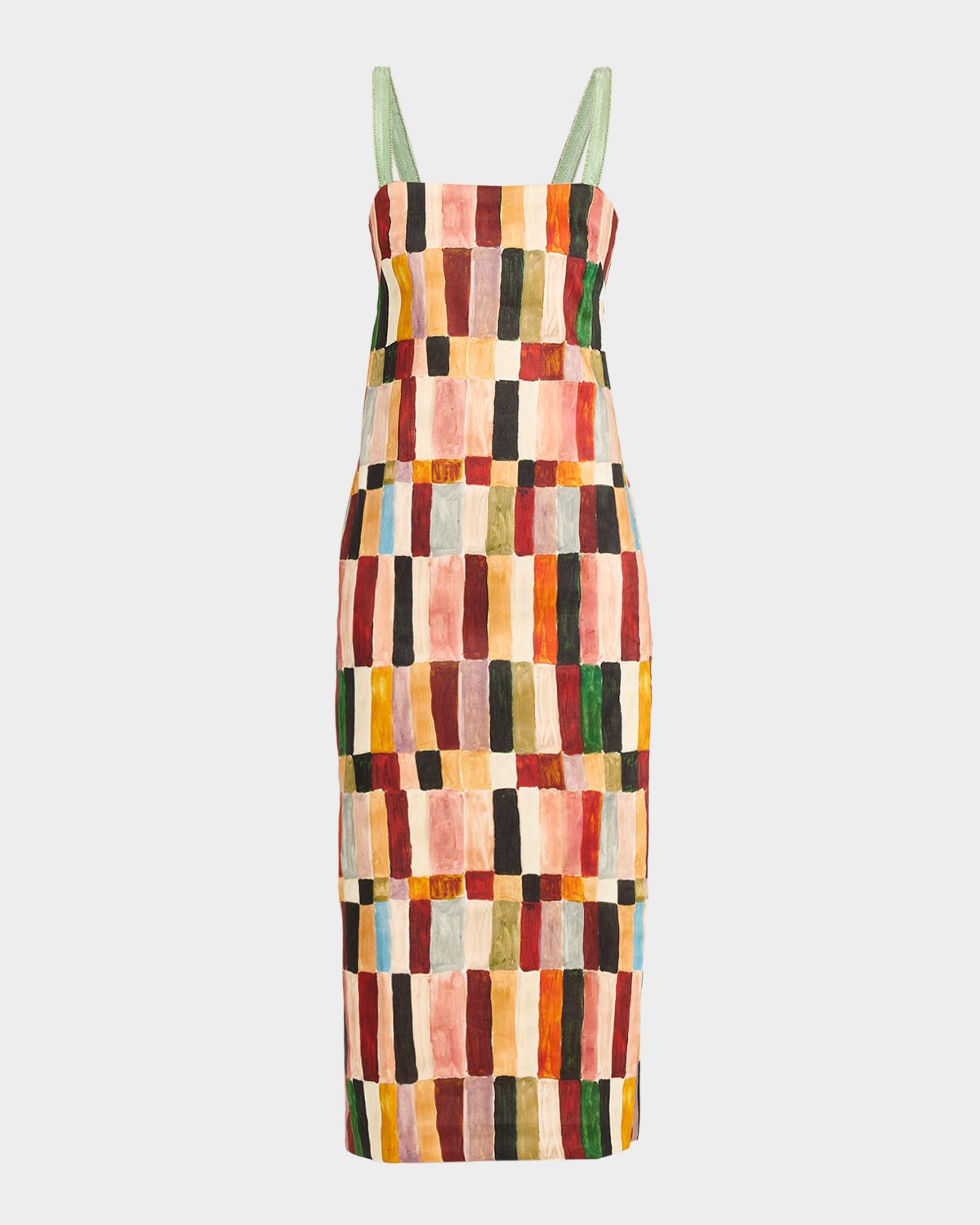 ALEMAIS Majorelle Midi Dress