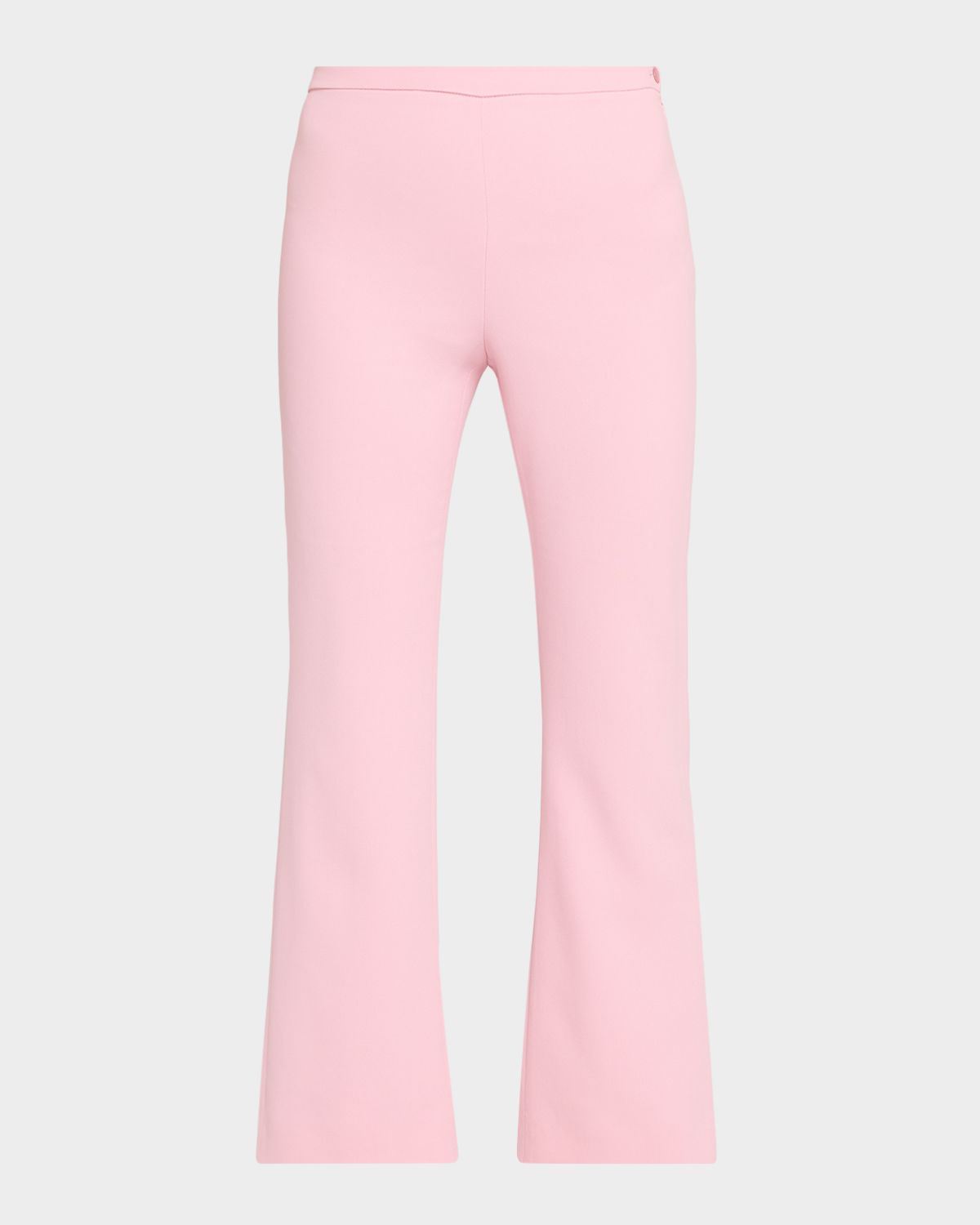 Alberta Ferretti Mid-Rise Kickflare Ankle Pants