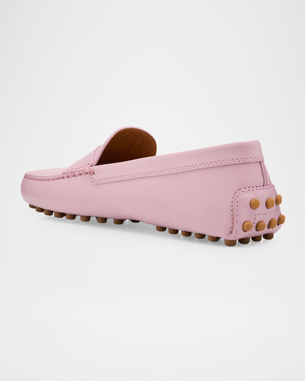 Tod 's Men 's Leather Gommino Pebble-Sole Loafers