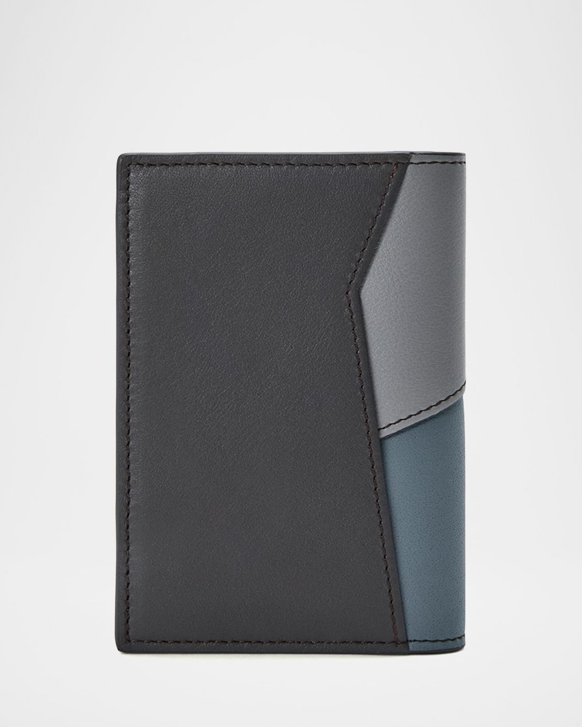 Loewe Men 's Puzzle Calfskin Bifold Wallet