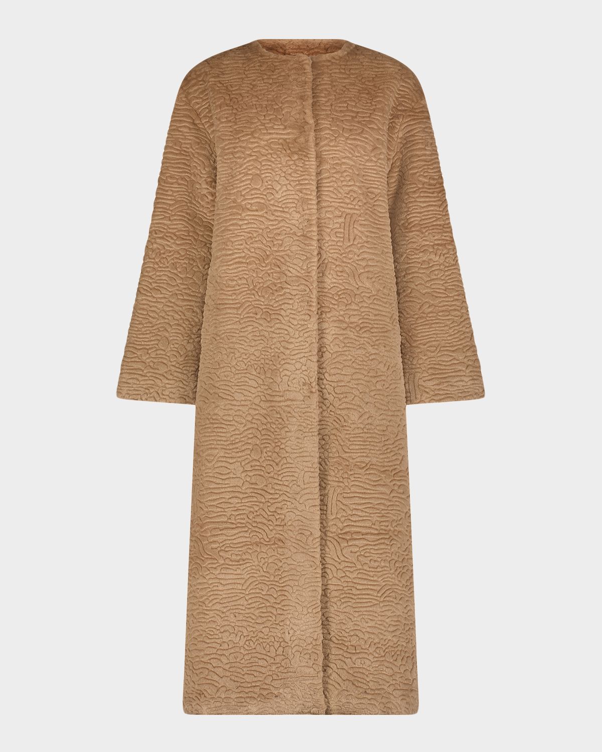 Lyla Grant Fur-Free Textured Faux Shearling Coat | Thumbnail 4 Lyla Grant Fur-Free Textured Faux Shearling Coat | Thumbnail 4