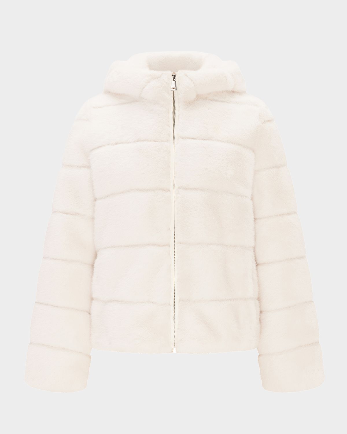 Lyla Grant Fur-Free Hooded Faux Mink Zip Jacket | Thumbnail 4 Lyla Grant Fur-Free Hooded Faux Mink Zip Jacket | Thumbnail 4
