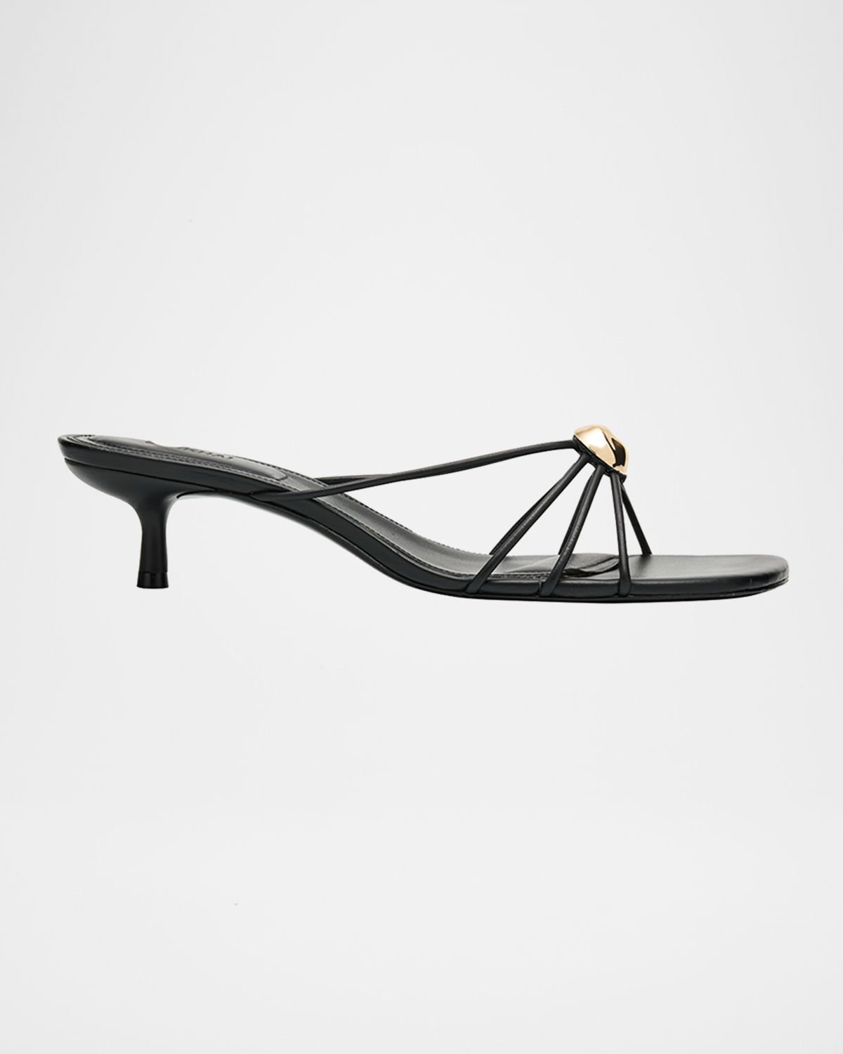 SIMKHAI Amaya Strappy Leather Kitten-Heel Sandals | Thumbnail 7 SIMKHAI Amaya Strappy Leather Kitten-Heel Sandals | Thumbnail 7