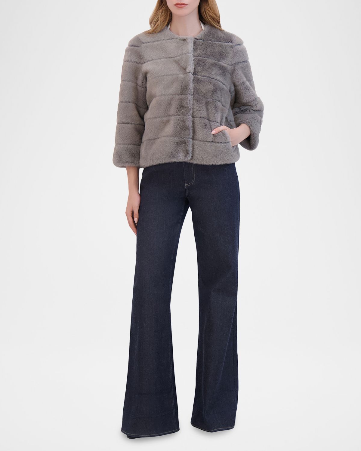 Lyla Grant Fur-Free Short Faux Mink Coat | Thumbnail 4 Lyla Grant Fur-Free Short Faux Mink Coat | Thumbnail 4