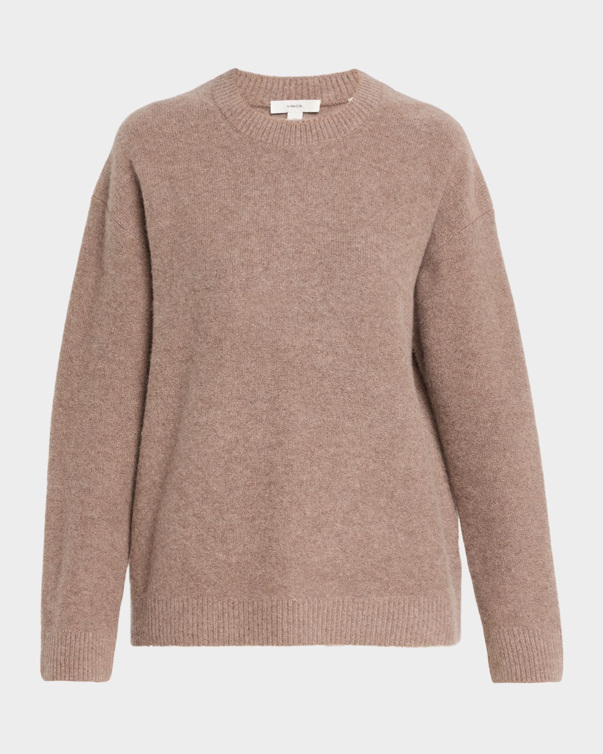 Vince Boiled Cashmere Crewneck Sweater