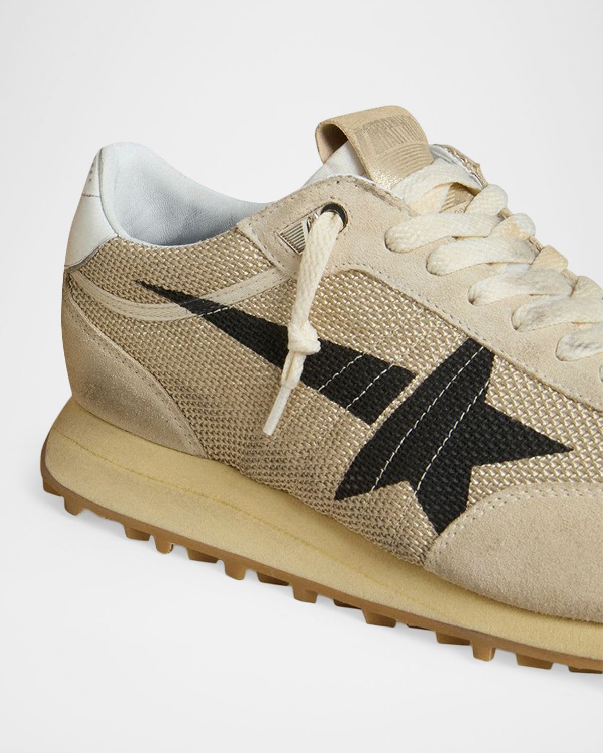 Golden Goose Men 's Running Marathon Mesh and Suede Sneakers | Thumbnail 4 Golden Goose Men 's Running Marathon Mesh and Suede Sneakers | Thumbnail 4