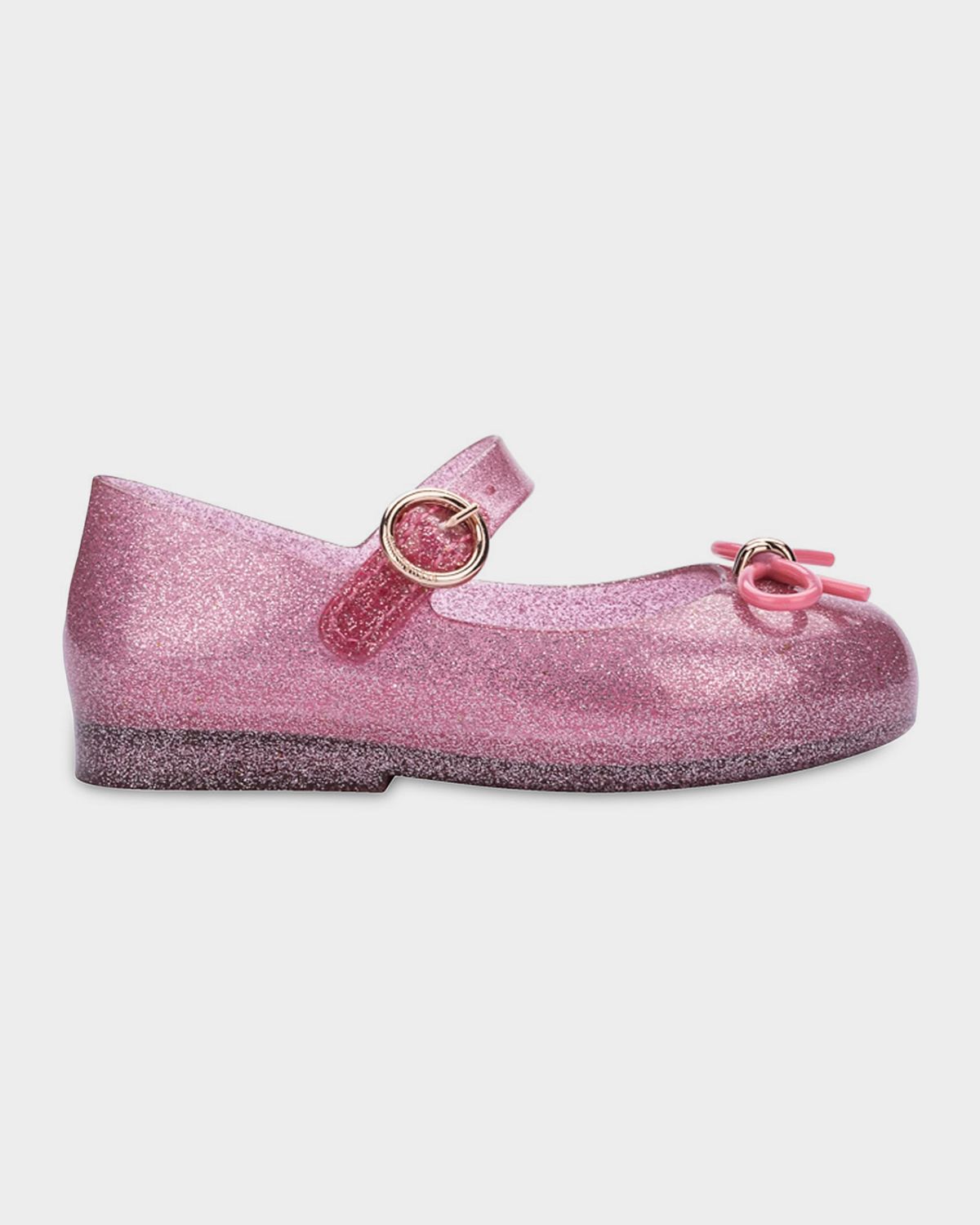 Mini Melissa Girl 's Sweet Love Mary Jane Ballerina Flats, Baby/Toddlers