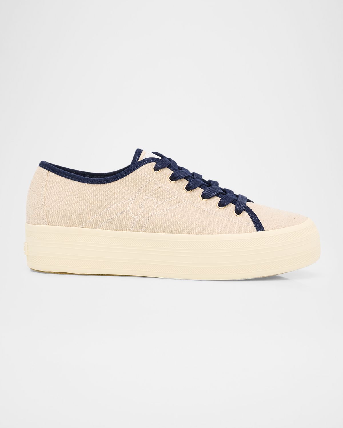 Veronica Beard Truett Platform Canvas Sneakers | Thumbnail 8 Veronica Beard Truett Platform Canvas Sneakers | Thumbnail 8