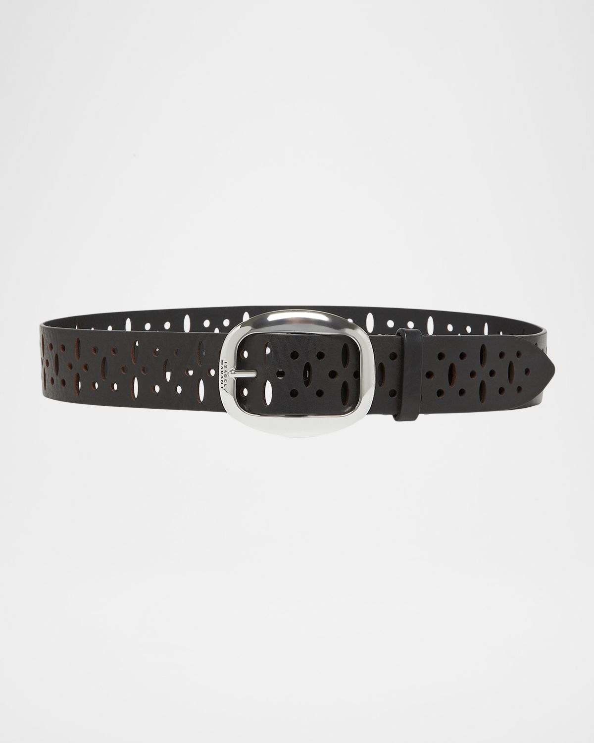 Isabel Marant Dara Laser-Cut Leather Belt