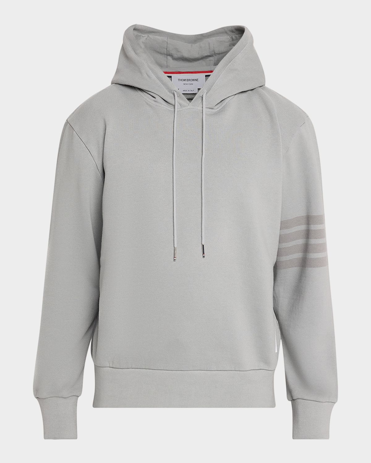 Thom Browne Men 's 4-Bar Cotton Hoodie | Thumbnail 6 Thom Browne Men 's 4-Bar Cotton Hoodie | Thumbnail 6