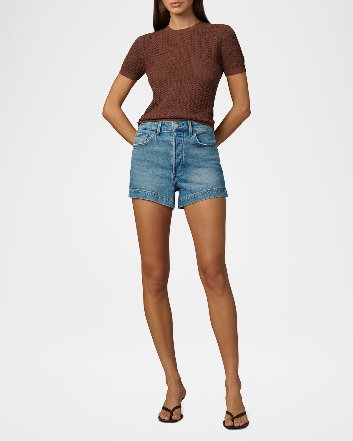 Joe 's Jeans The Crochet Baby Tee | Thumbnail 5 Joe 's Jeans The Crochet Baby Tee | Thumbnail 5