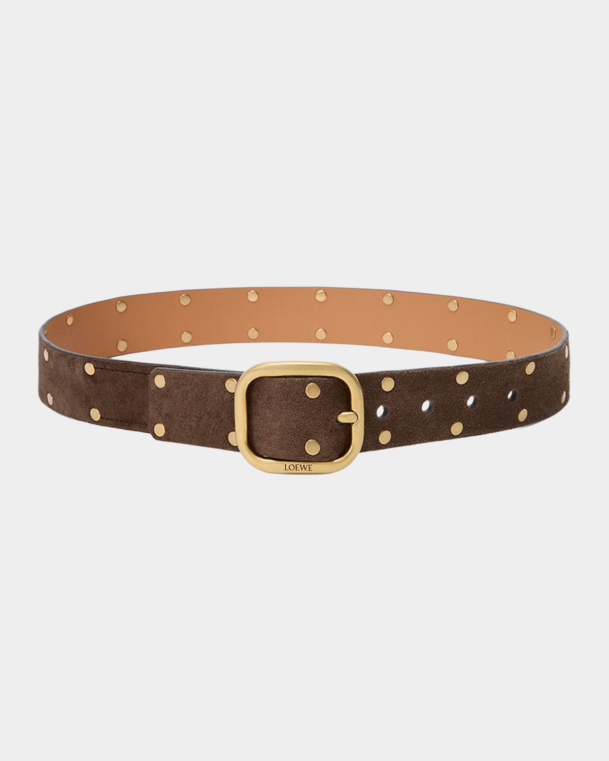 Loewe Rounded Suede Belt | Thumbnail 3