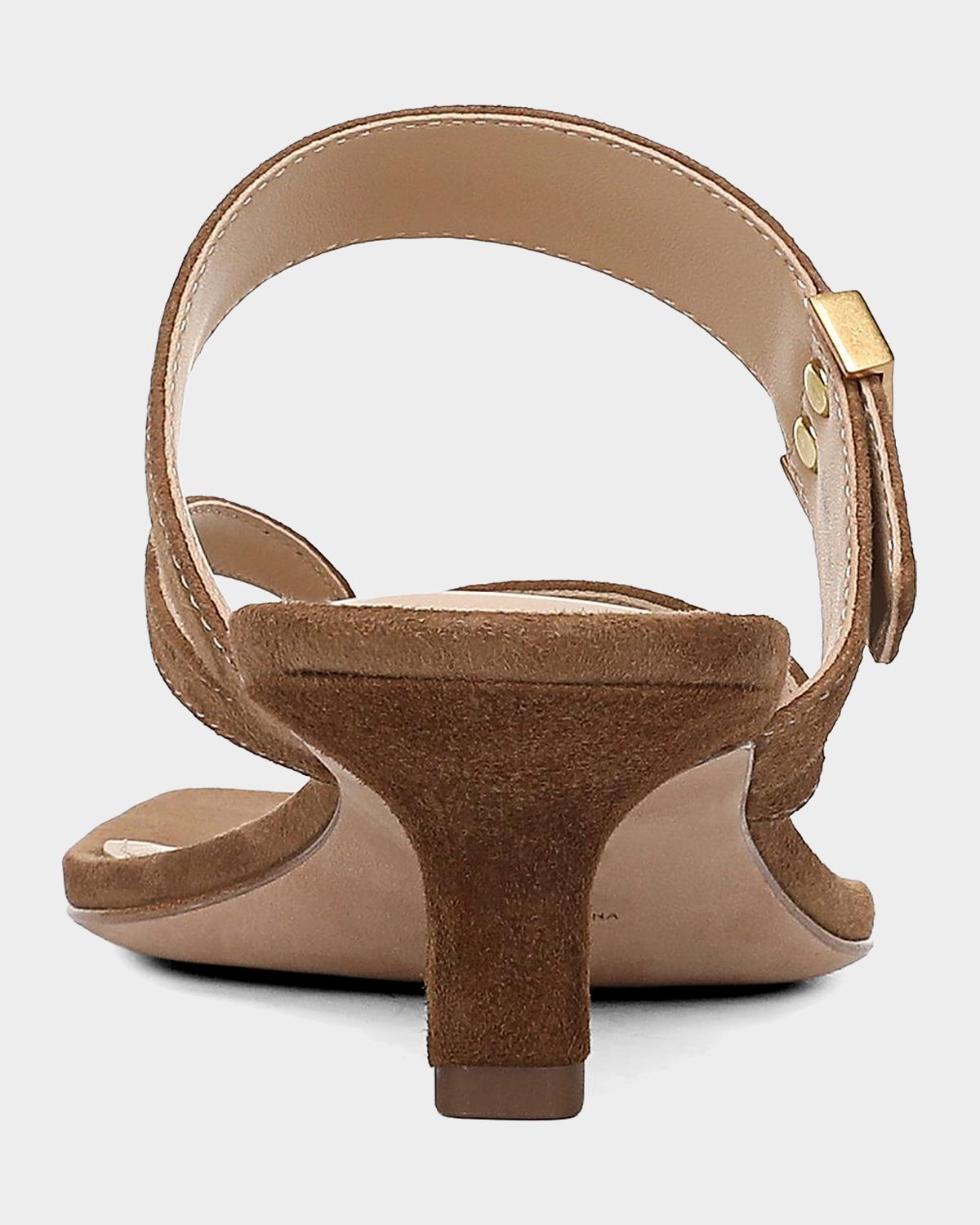 Veronica Beard 4mm Salva Dash Suede Thong Sandals