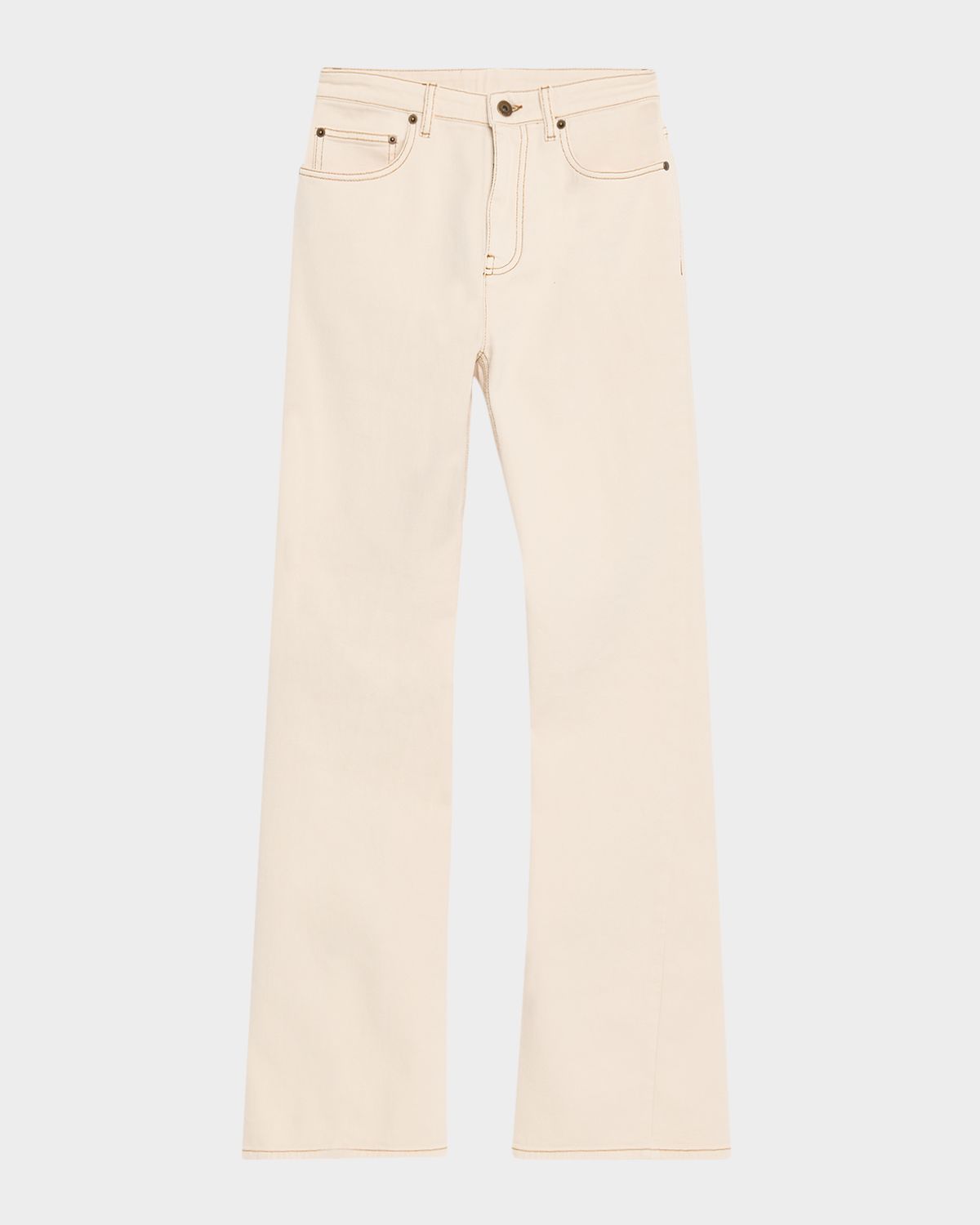 Burberry Donella Mid-Rise Straight-Leg Jeans
