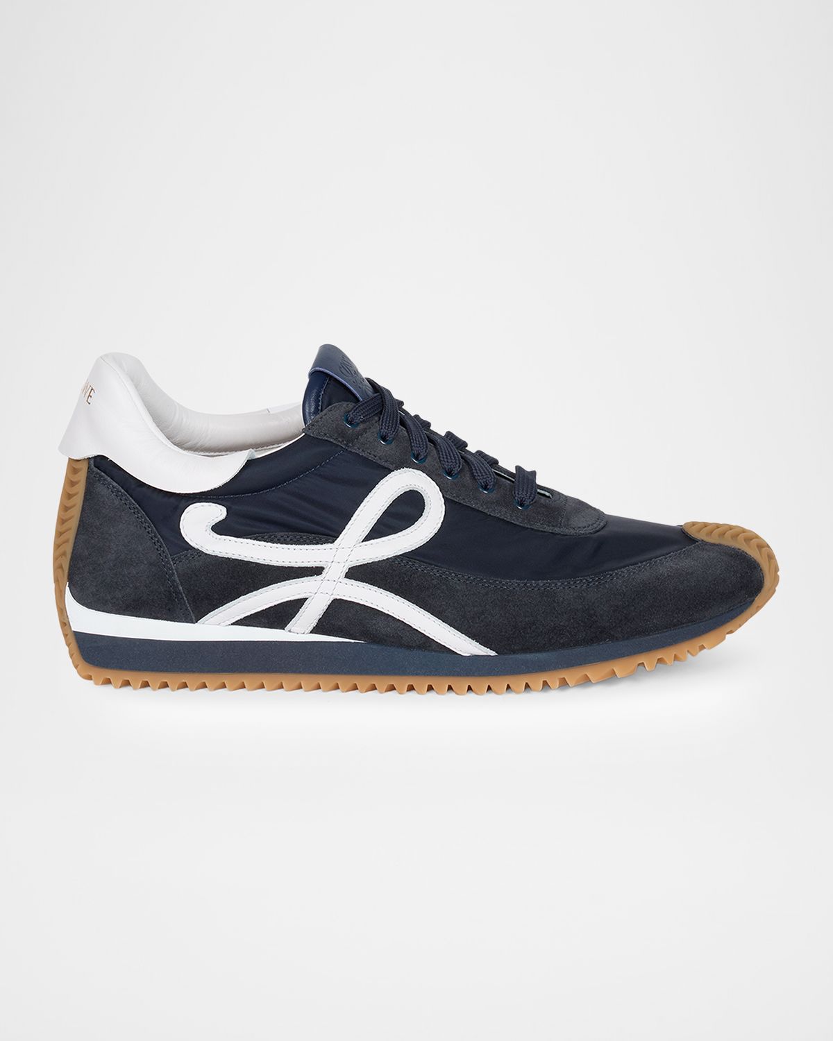 Loewe Men 's Flow Runner Nylon and Suede Sneakers | Thumbnail 6 Loewe Men 's Flow Runner Nylon and Suede Sneakers | Thumbnail 6
