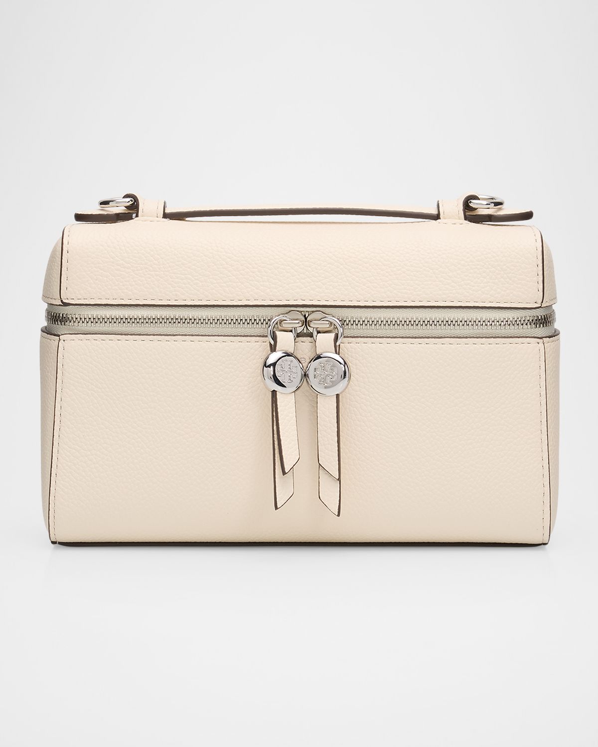Tory Burch Romy Slim Leather Top-Handle Bag