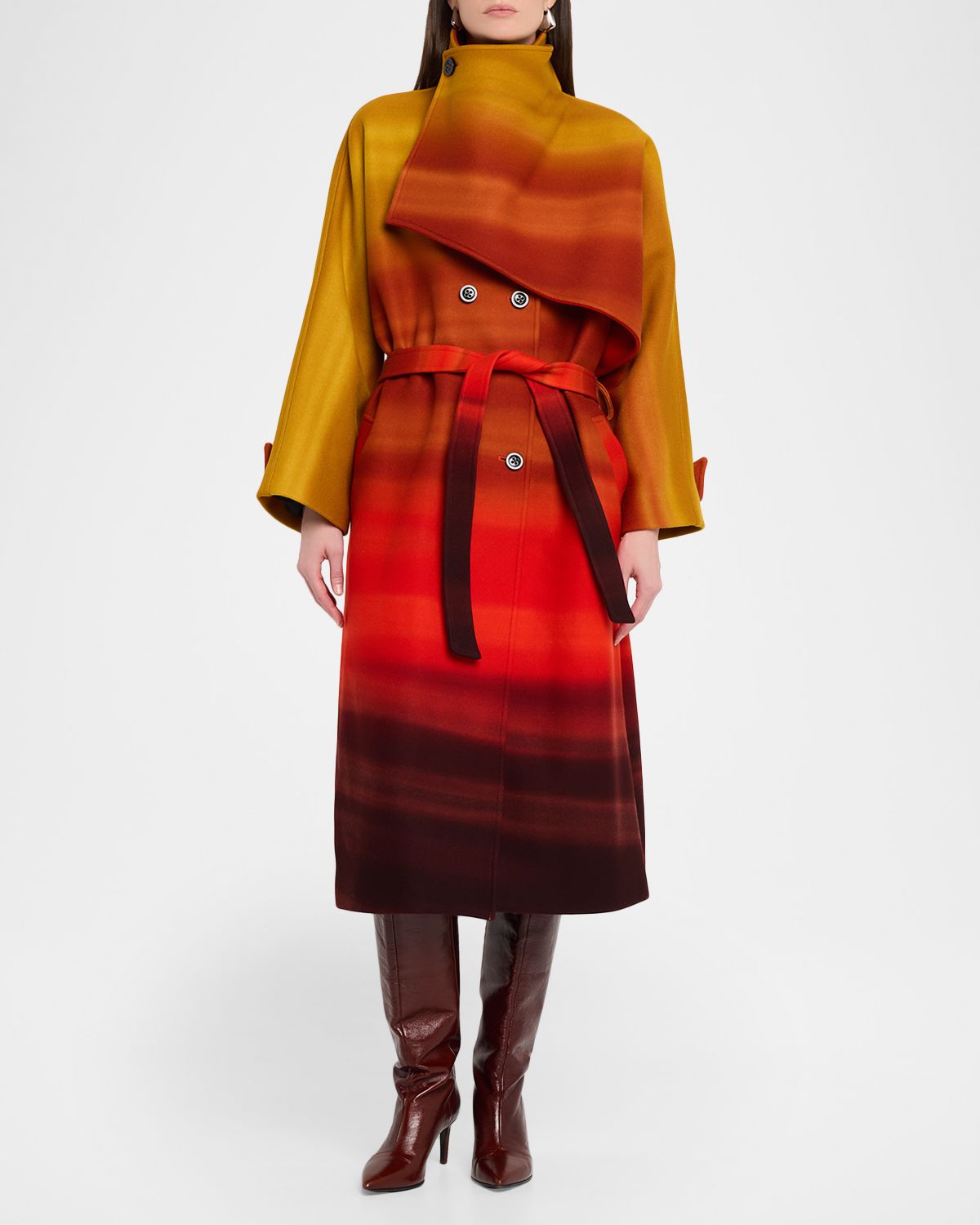 Libertine California Sunset New Wave Double-Breasted Coat