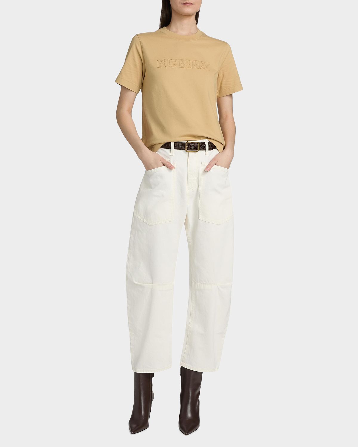 Burberry Frankie Cotton Logo T-Shirt