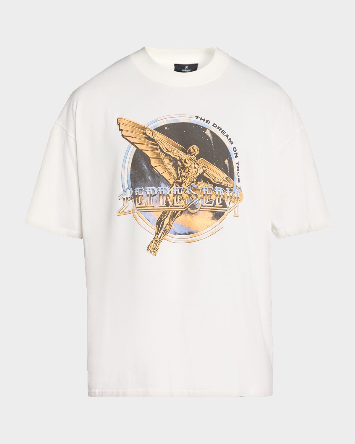REPRESENT Men 's Golden Tour Graphic-Print Cotton T-Shirt