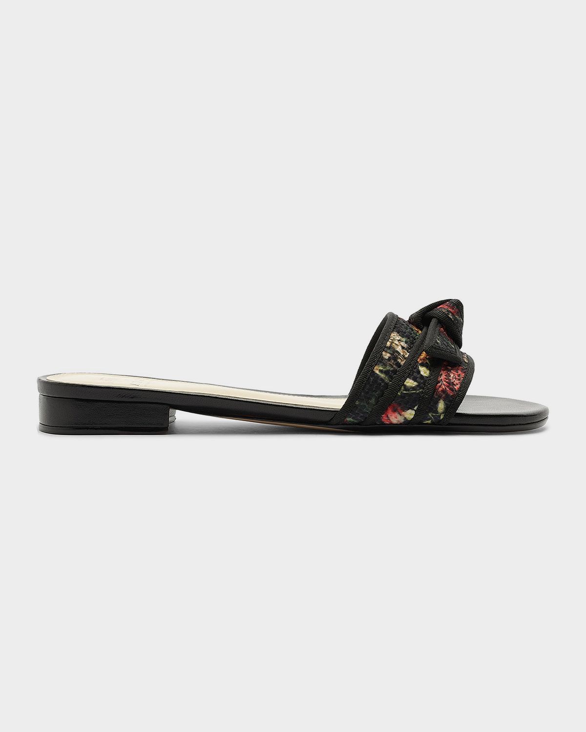 Alexandre Birman x Agua by Agua Bendita Grosgrain Raffia Sport Sandals