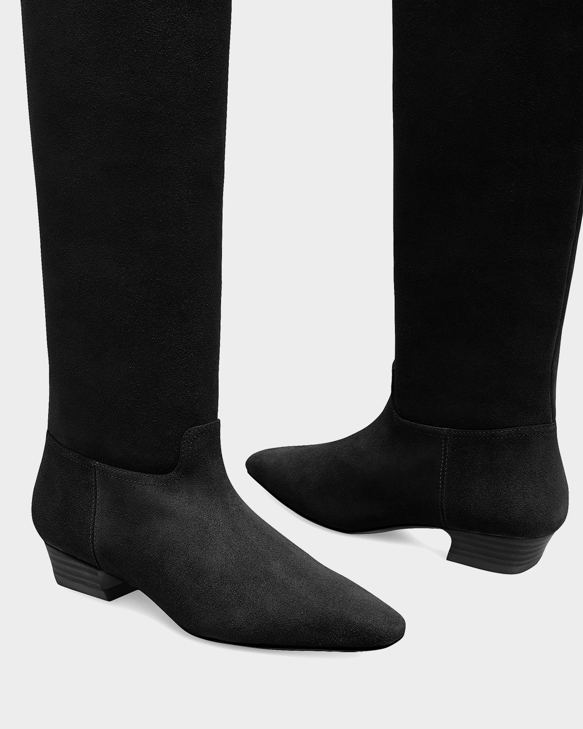 Stuart Weitzman Stassi Suede Knee-High Boots