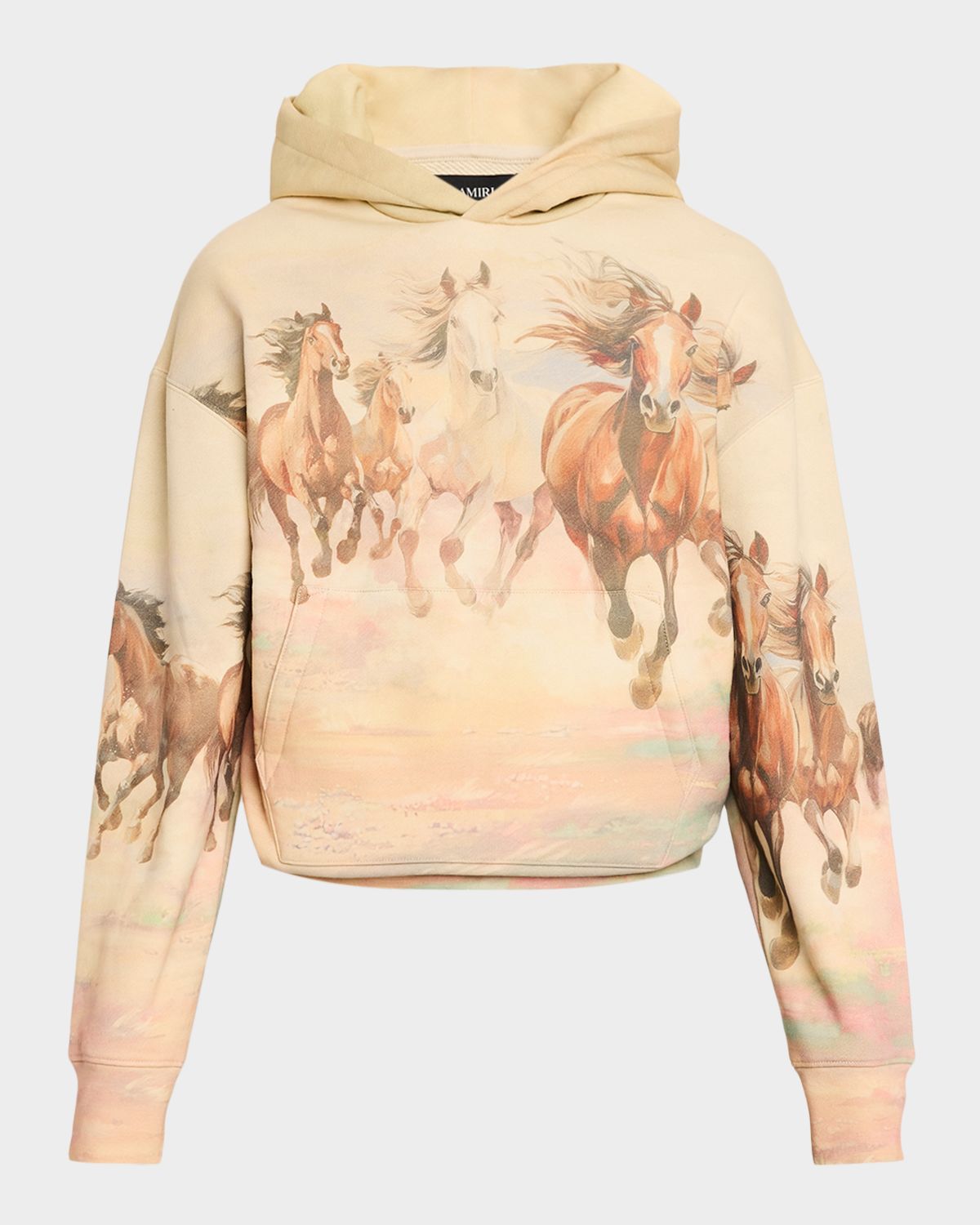 Amiri Men 's Year of The Horse Cotton Hoodie