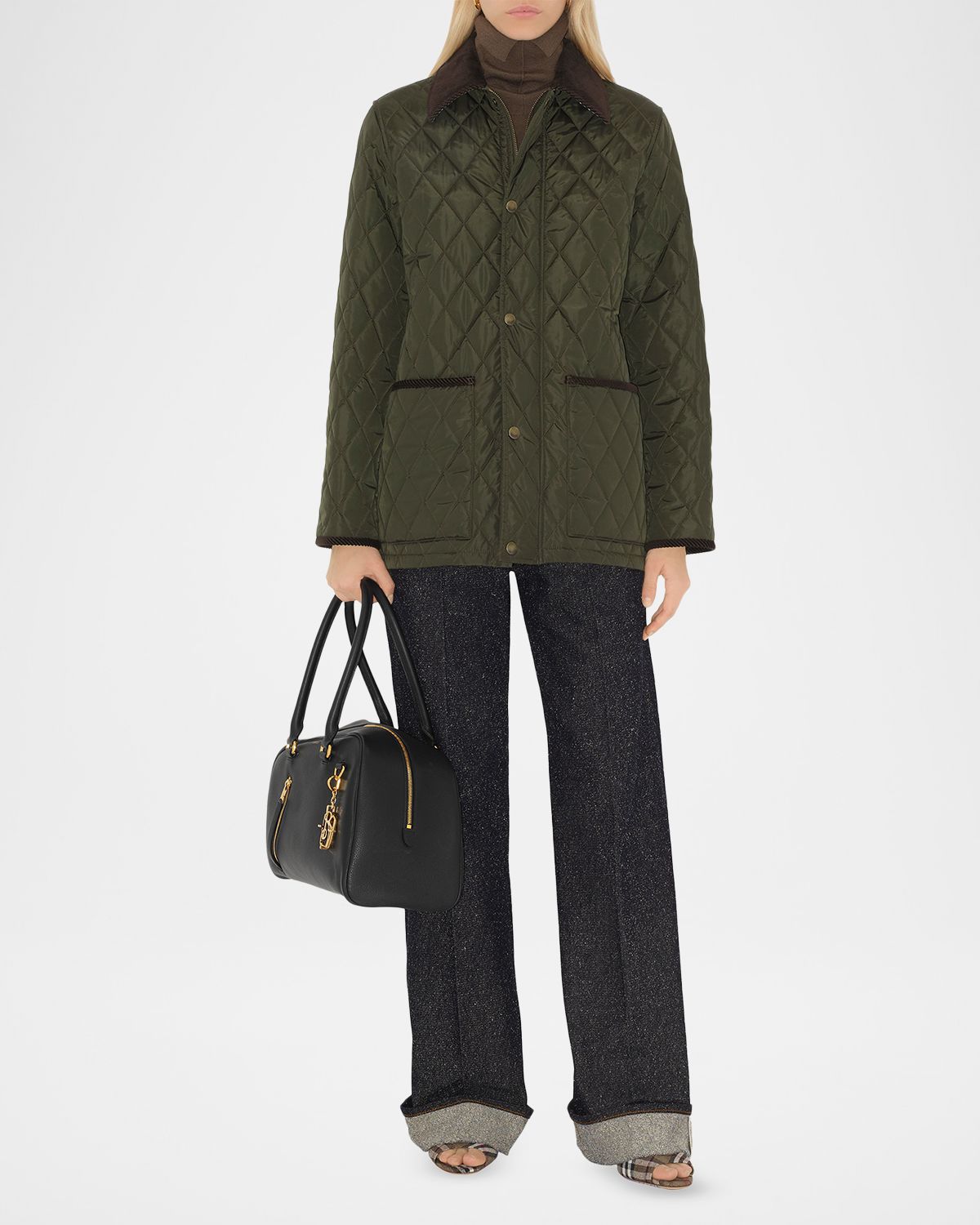 Burberry Quilted Barn Jacket