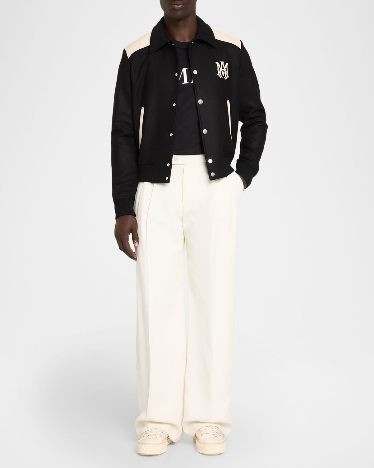 Amiri Men 's Wool MA Band Jacket | Thumbnail 5 Amiri Men 's Wool MA Band Jacket | Thumbnail 5