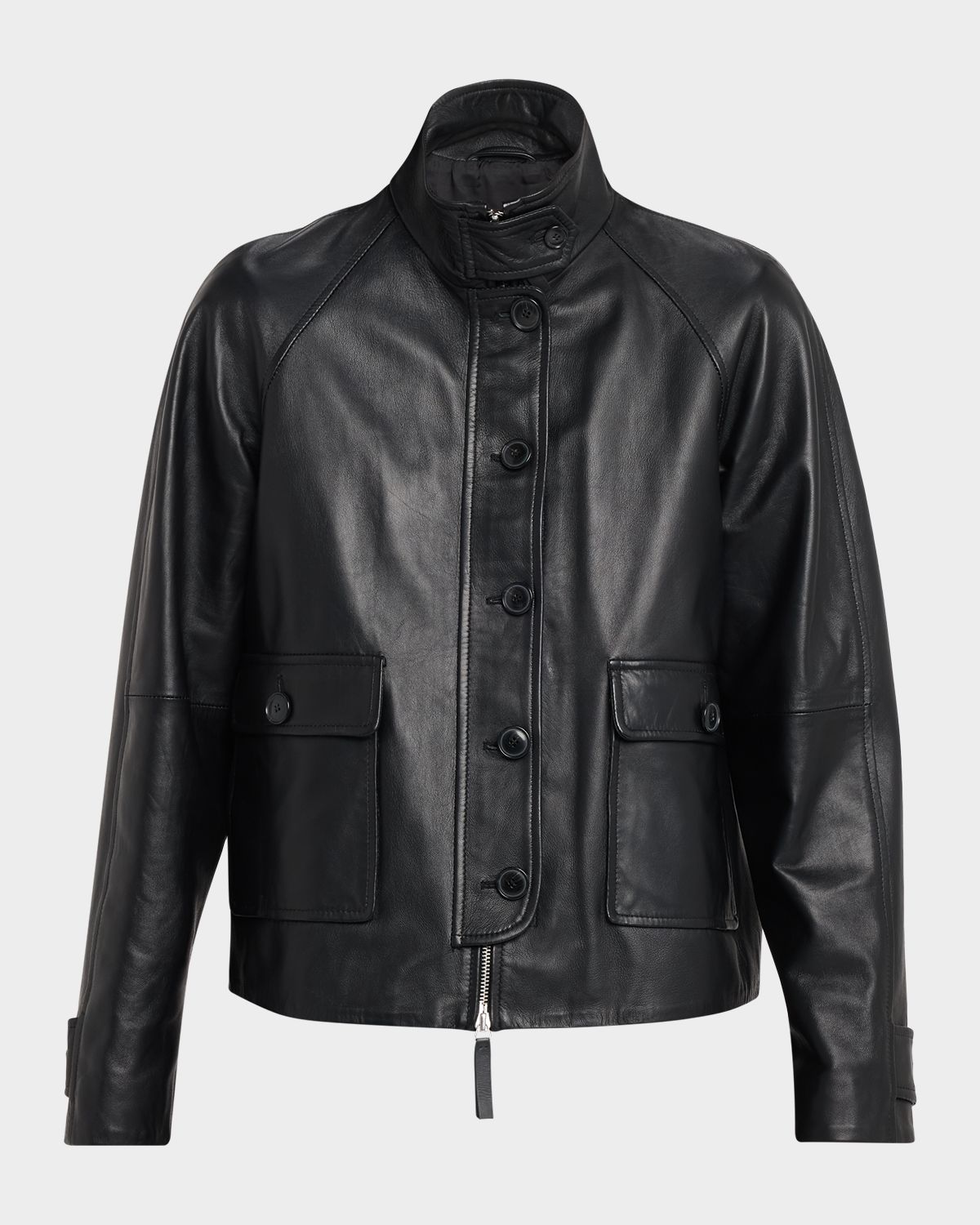 Proenza Schouler White Label Gio Lambskin Leather Jacket