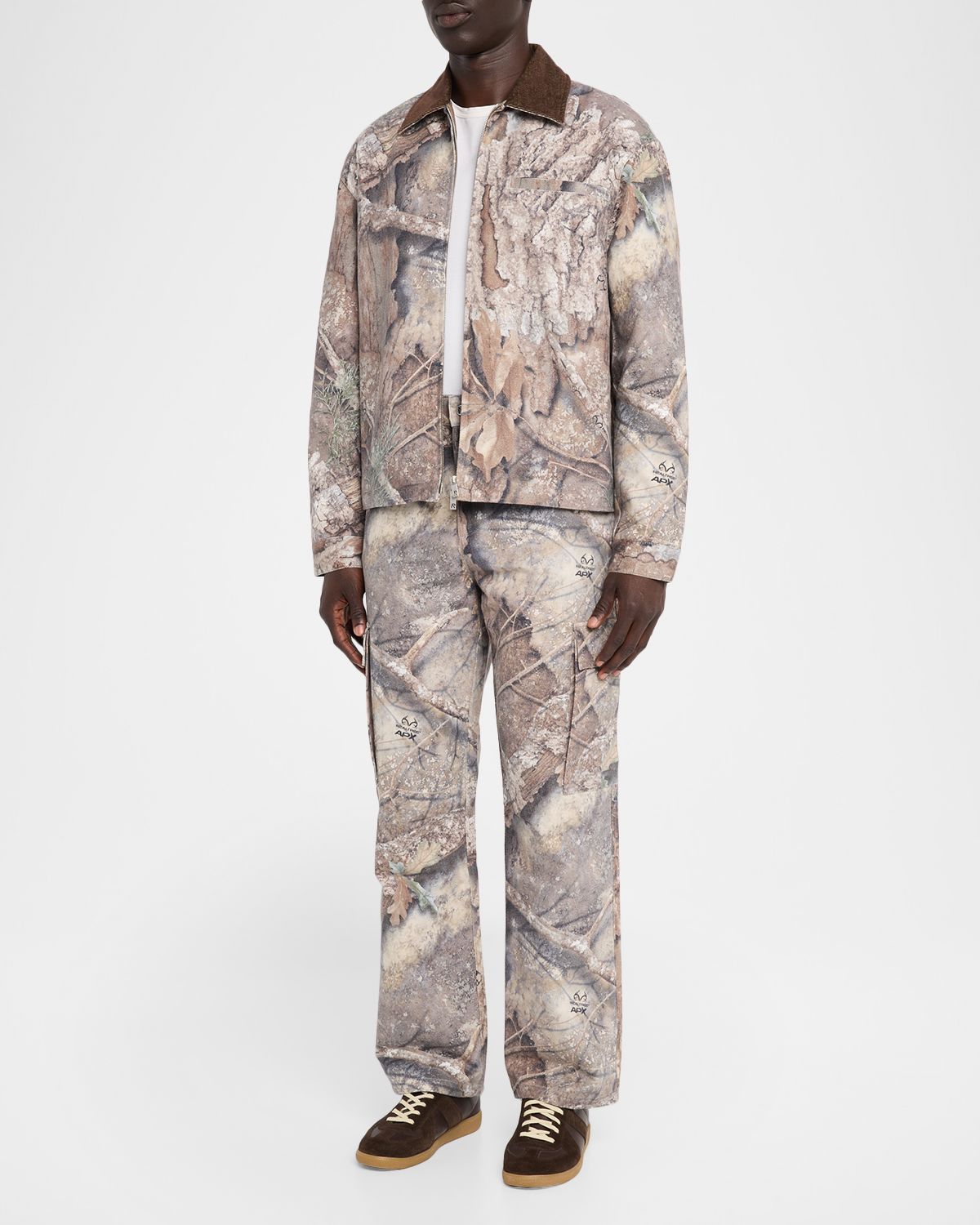 REPRESENT x Realtree Men 's Zip-Up Camo Jacket