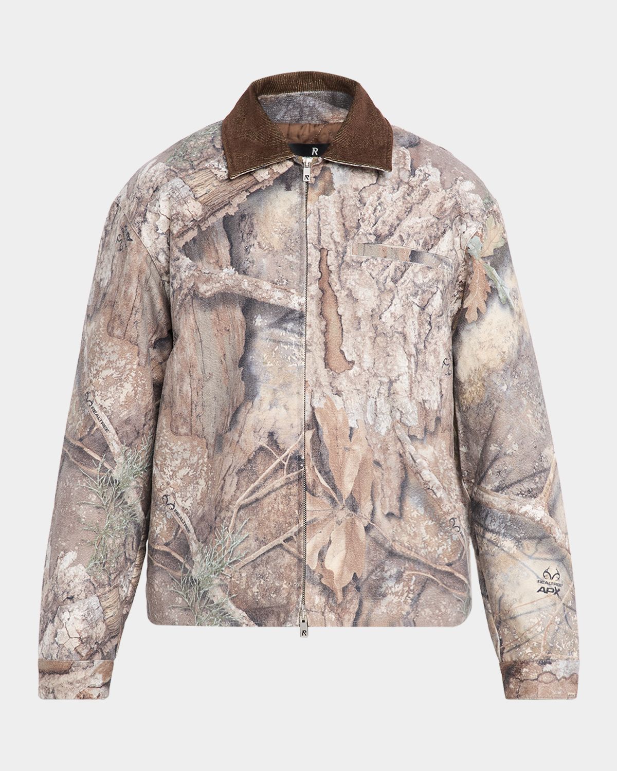 REPRESENT x Realtree Men 's Zip-Up Camo Jacket