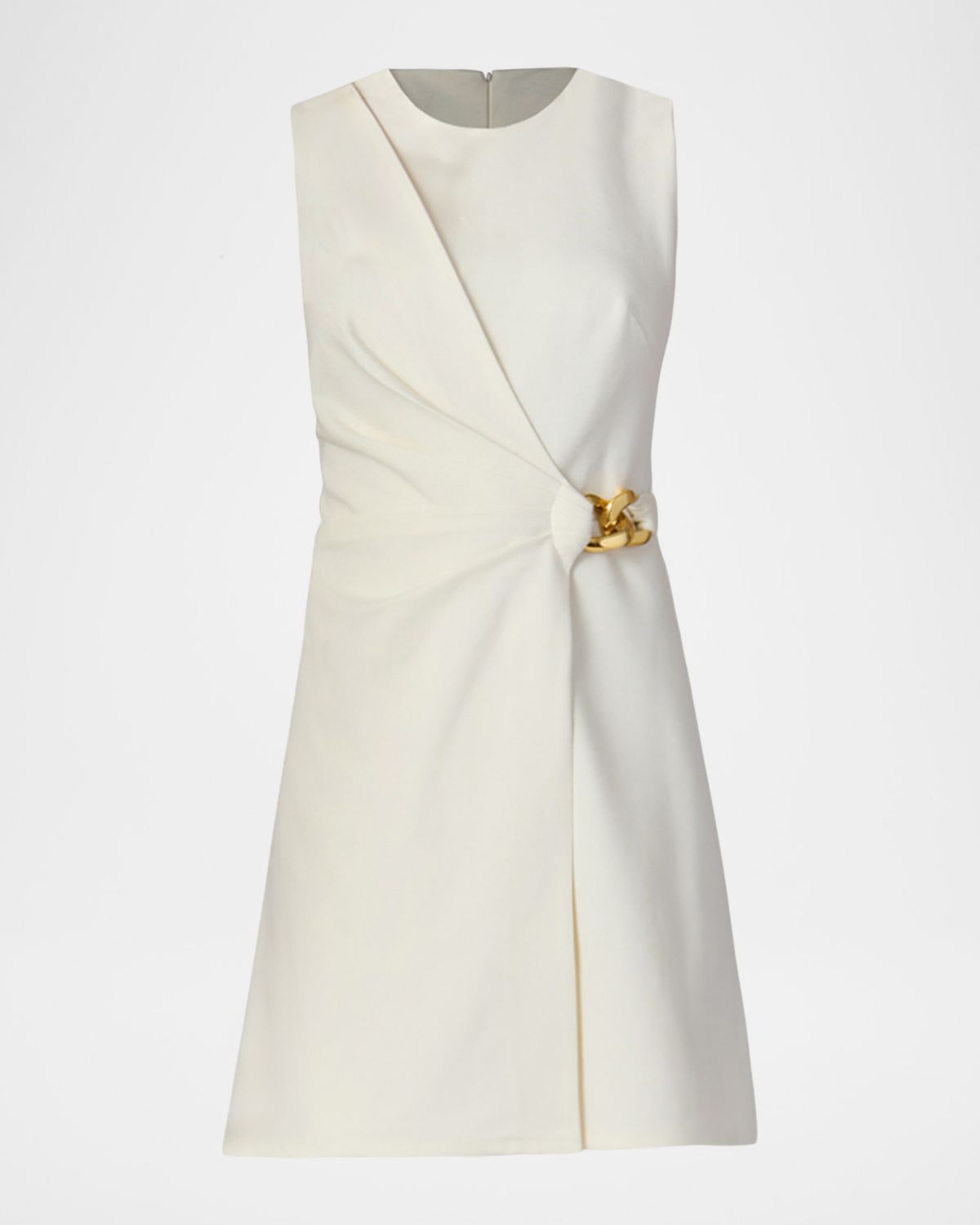 Shoshanna Lily Chain-Embellished Ponte Mini Dress