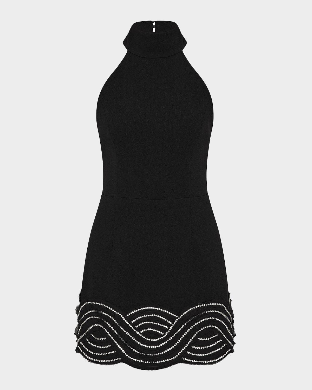 REBECCA VALLANCE Bellatrix Low-Back Rhinestone Halter Mini Dress | Thumbnail 5 REBECCA VALLANCE Bellatrix Low-Back Rhinestone Halter Mini Dress | Thumbnail 5