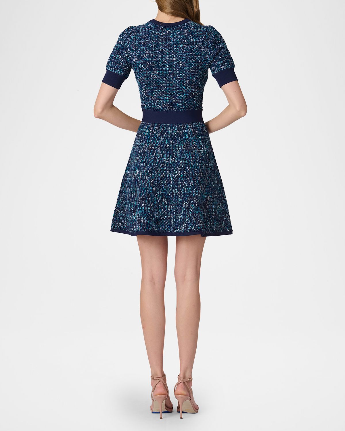 Shoshanna Harriet Textured Tweed Knit Mini Dress | Thumbnail 2 Shoshanna Harriet Textured Tweed Knit Mini Dress | Thumbnail 2