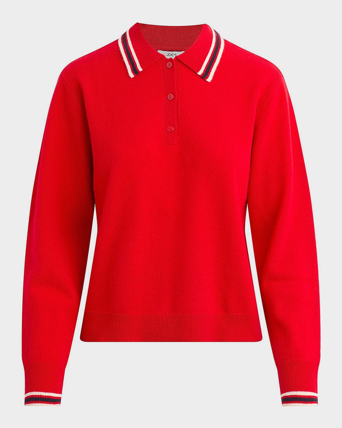 Joe 's Jeans The Long-Sleeve Cashmere Polo Sweater