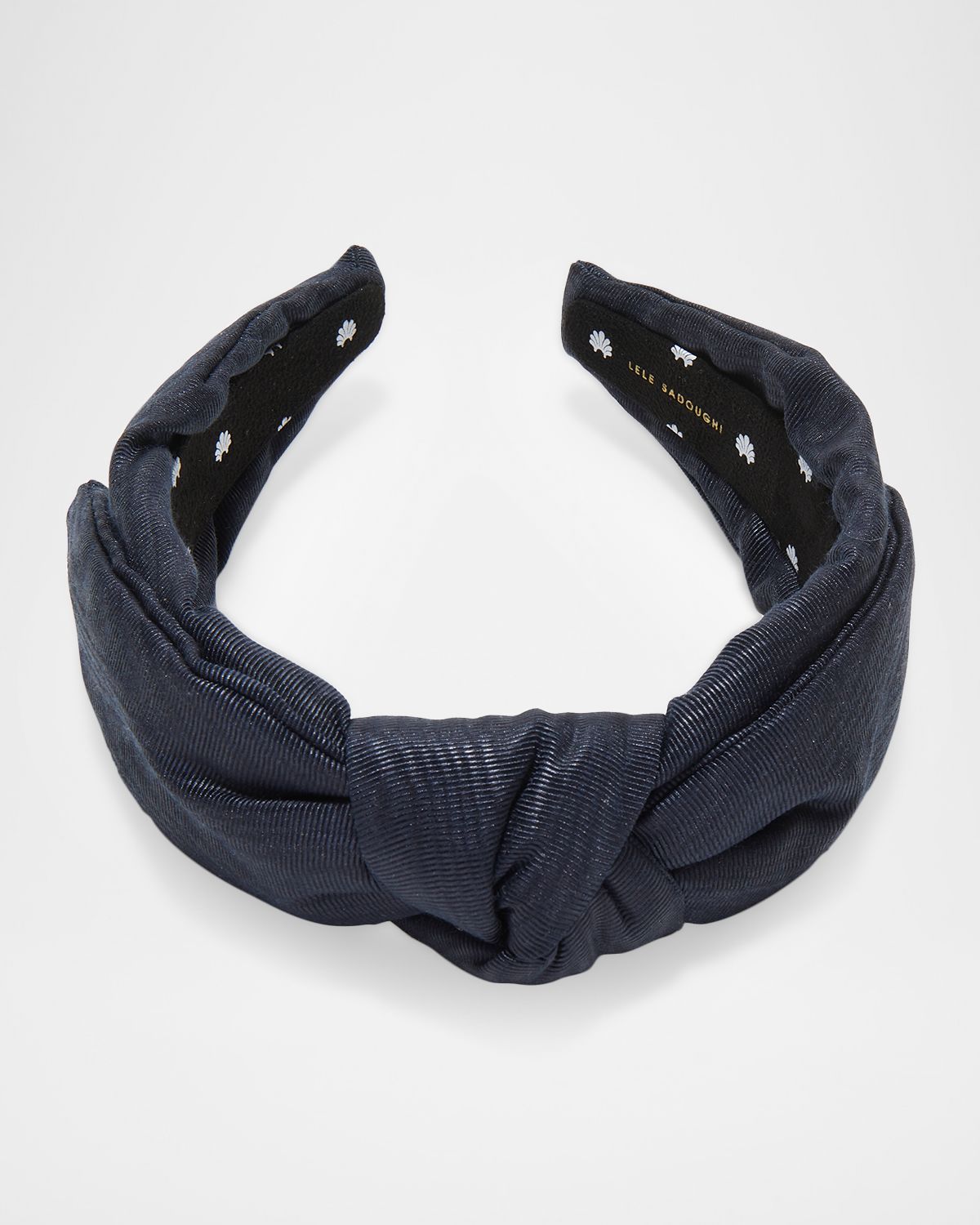 Lele Sadoughi Jet Veronica Moire Headband