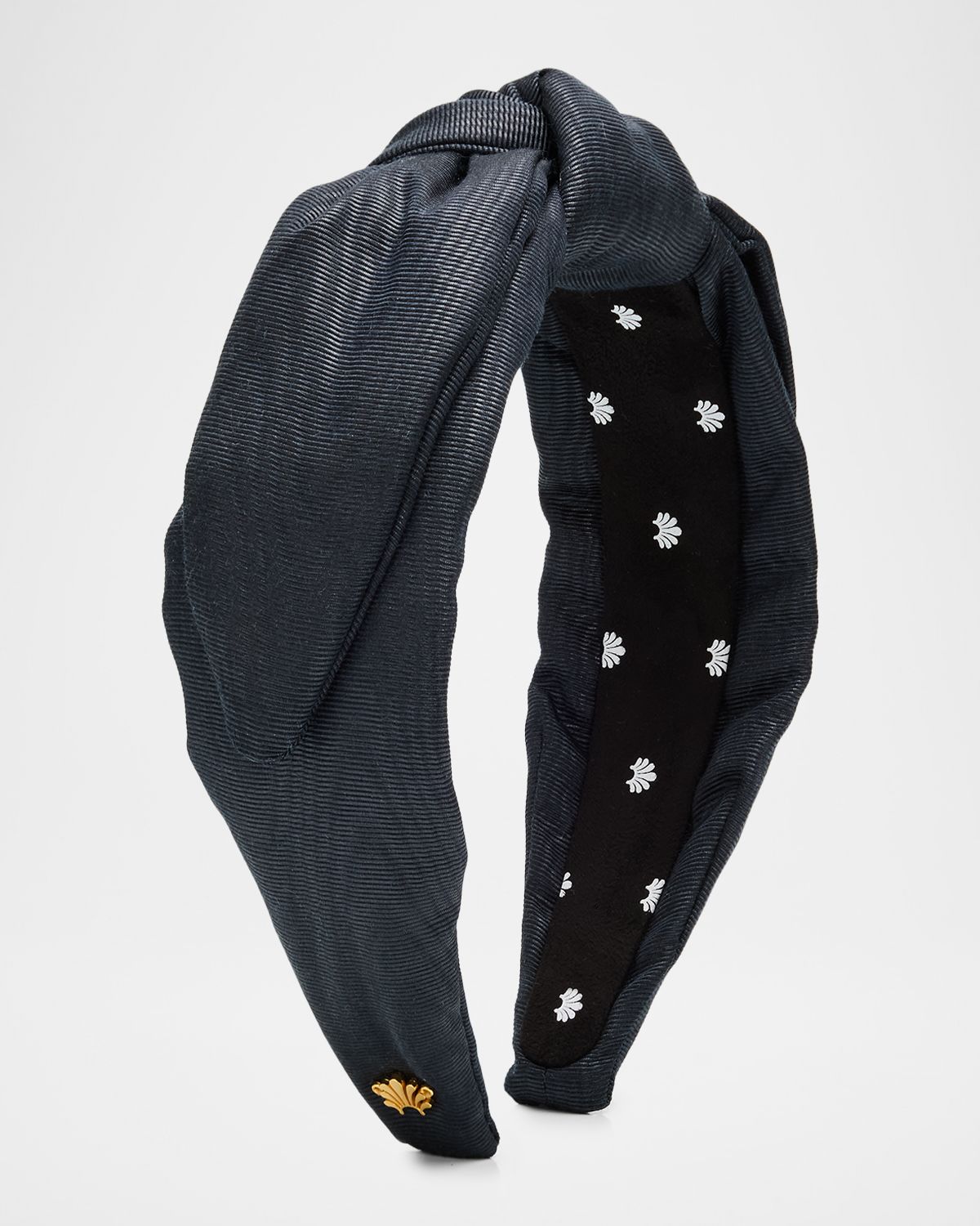Lele Sadoughi Jet Veronica Moire Headband