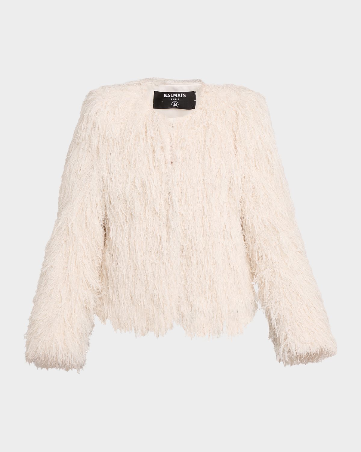 Balmain Fringed Jacket