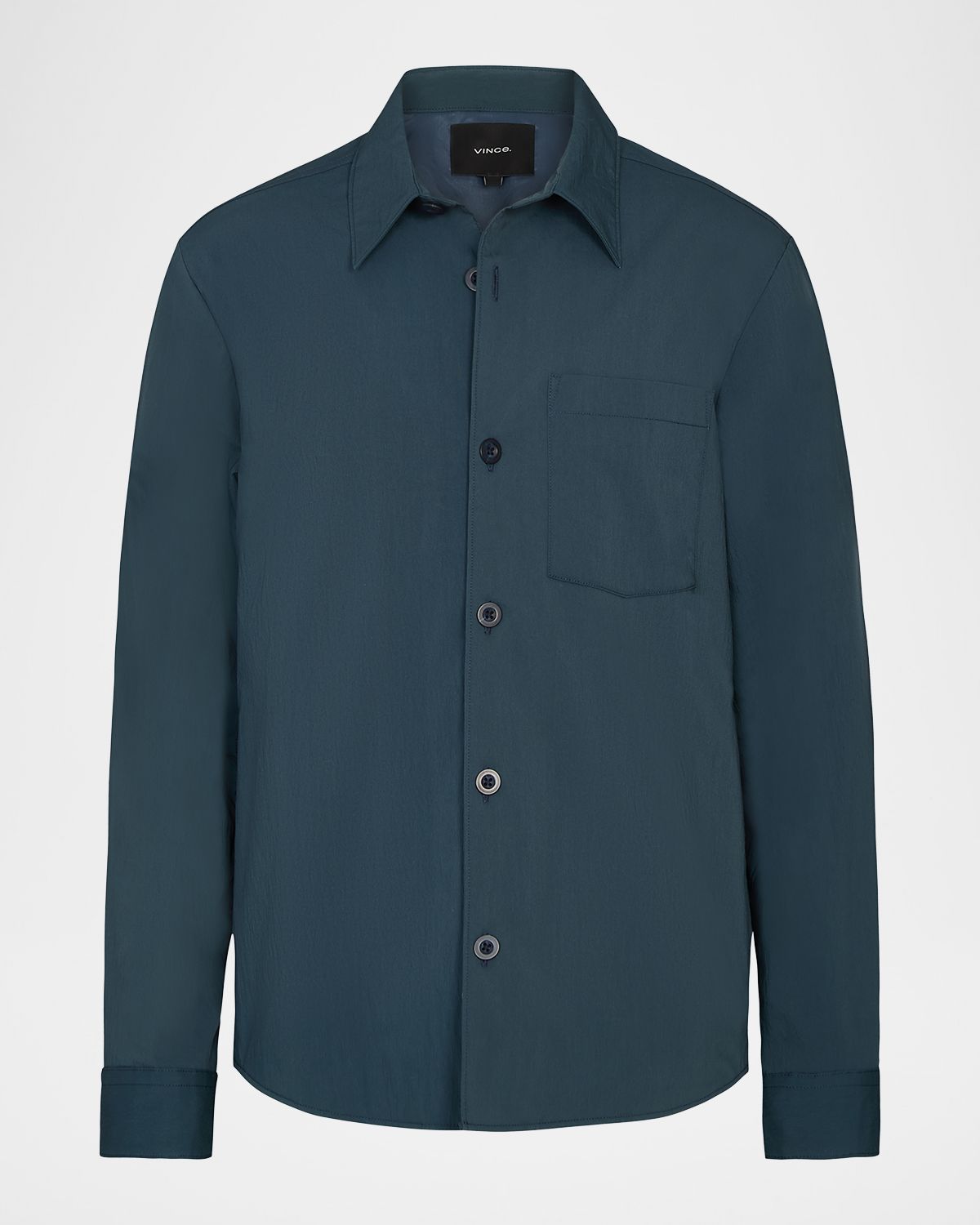 Vince Men 's Insulated Technical Cotton Shirt Jacket