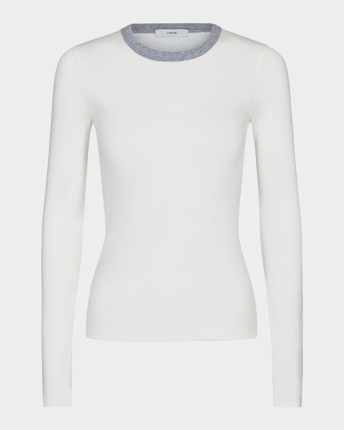 Vince Long-Sleeve Crewneck Tee