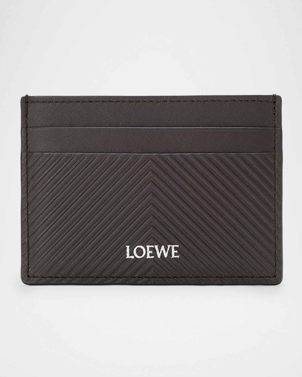 Loewe Men 's Textured Leather Card Holder | Thumbnail 6