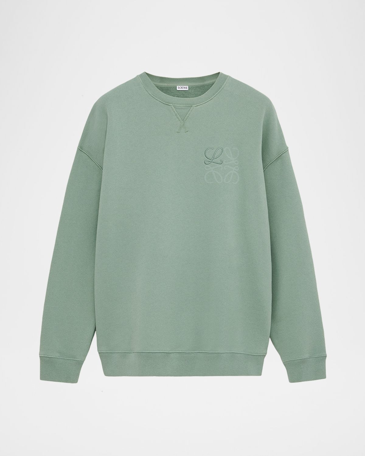 Loewe Men 's Print-Embroidered Anagram Sweatshirt | Thumbnail 6 Loewe Men 's Print-Embroidered Anagram Sweatshirt | Thumbnail 6
