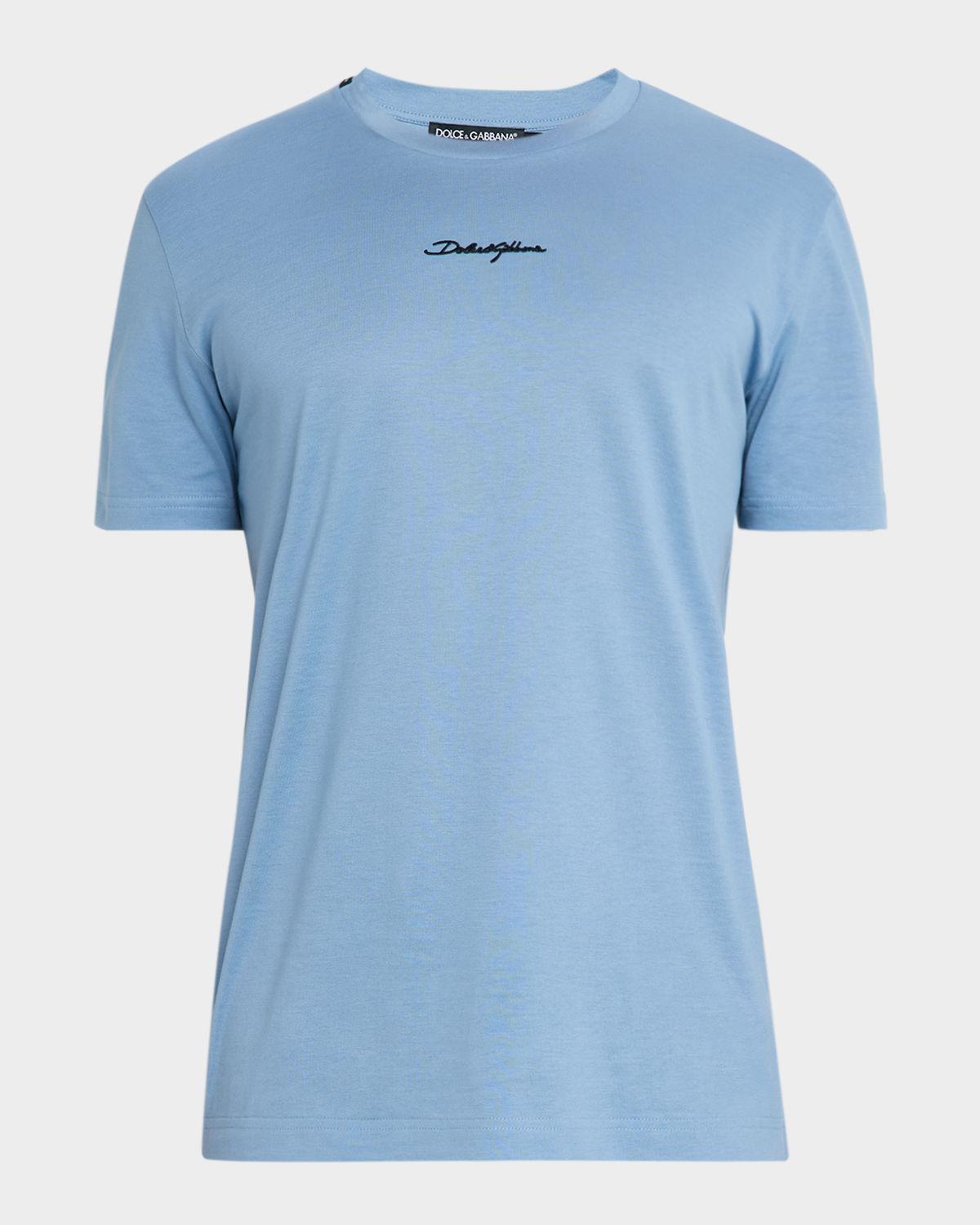 Dolce & Gabbana Men 's Cotton Logo Signature T-Shirt | Thumbnail 6 Dolce & Gabbana Men 's Cotton Logo Signature T-Shirt | Thumbnail 6